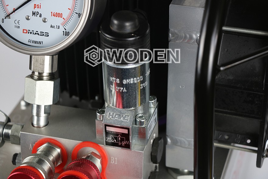 沃顿液压扳手专用泵采用进口哈威电磁阀